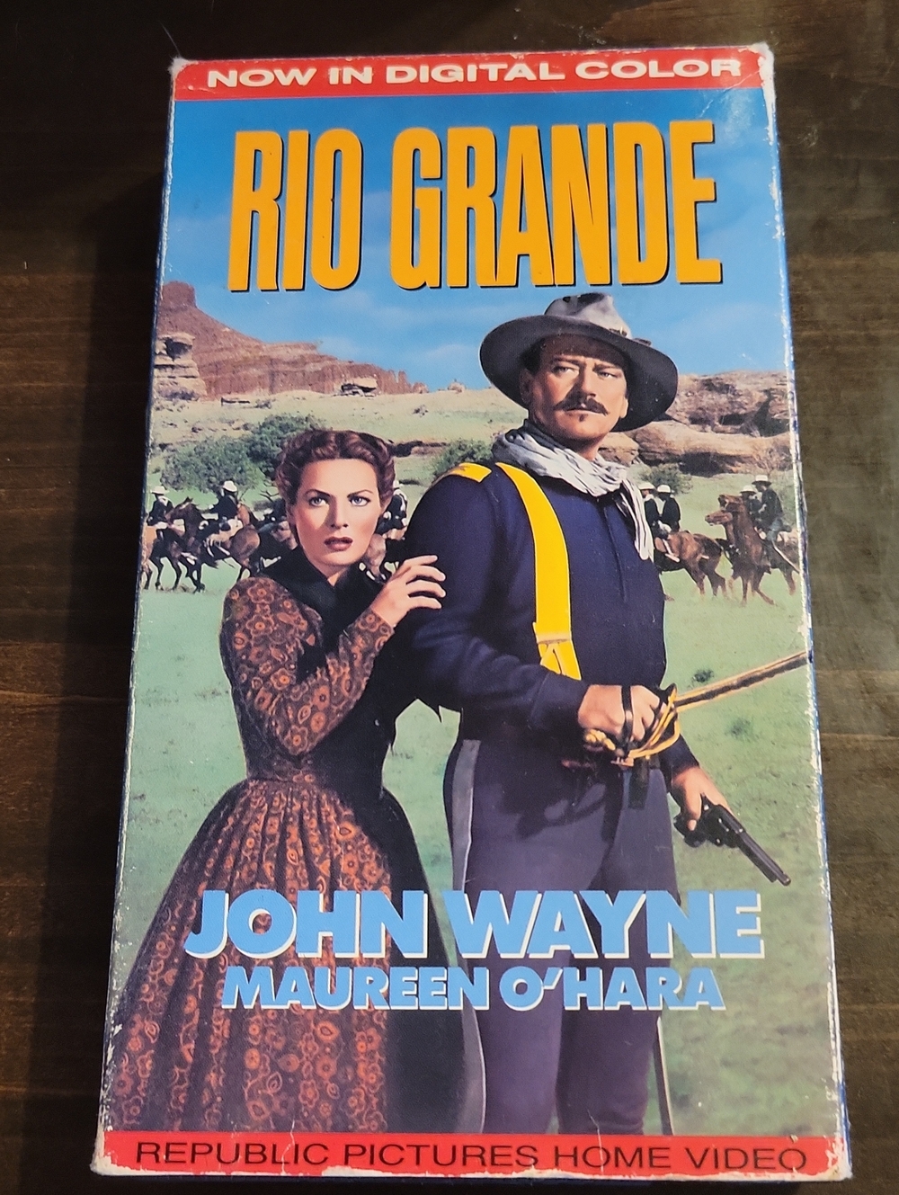 Rio Grande Classic Western VHS - Blue